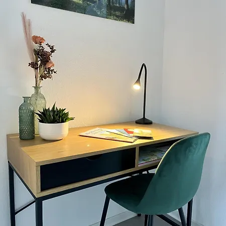N&N Apartments - Studio Mit Netflix - Workstation Im Zentrum